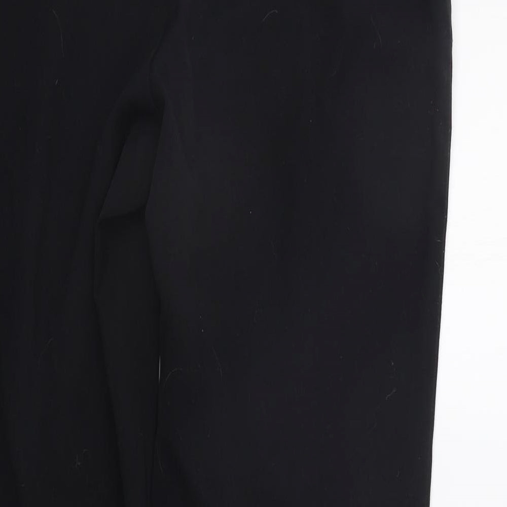 Womens UK Size 14 Marks and Spencer Regular Fit Black Trousers