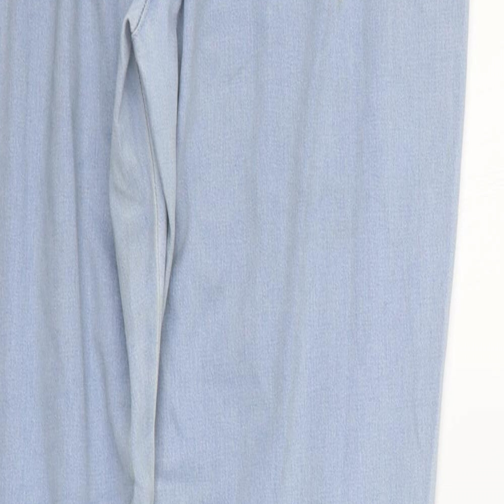 Amazing Woman Womens Blue Straight Jeans Size 16 L28 in