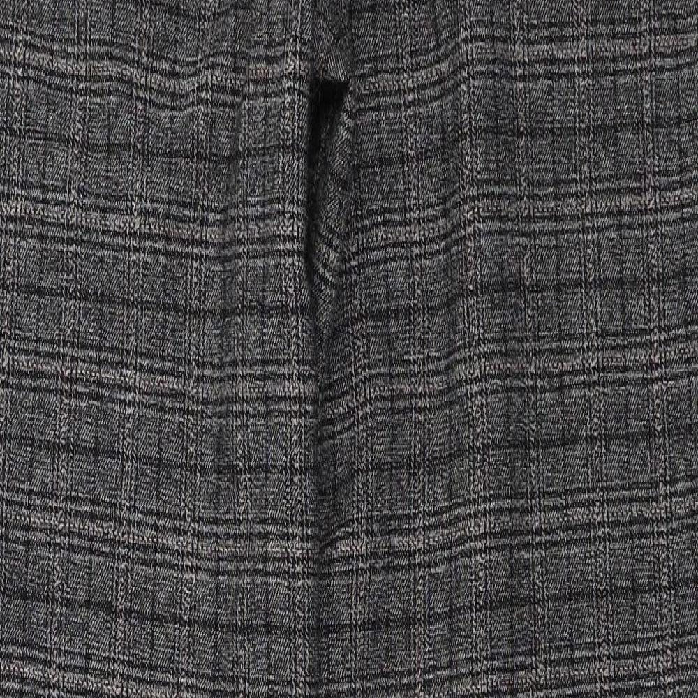 Womens UK Size 10 NEXT Relaxed Fit Grey Trousers