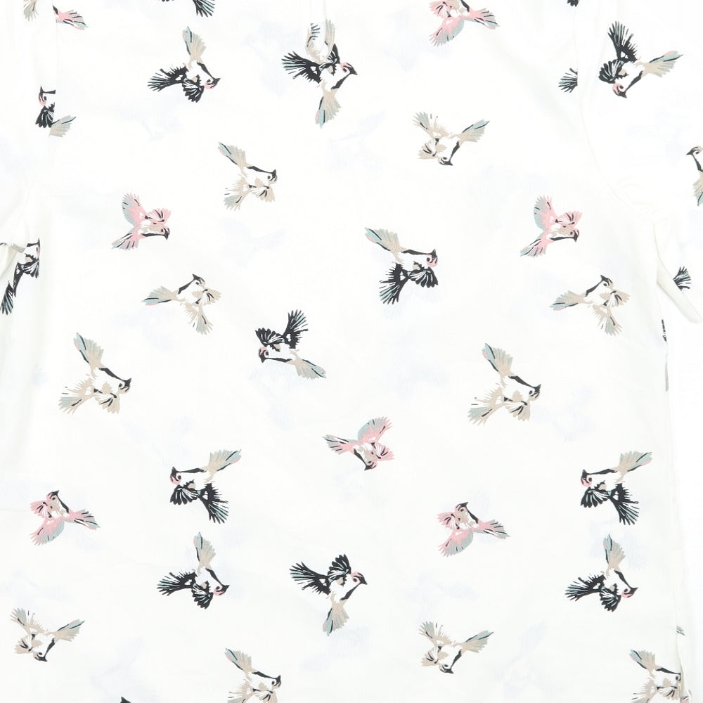 Primark Womens White Basic Blouse Size 10