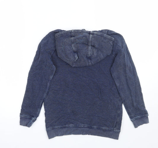 TU Boys Blue Pullover Hoodie Size 8 Years