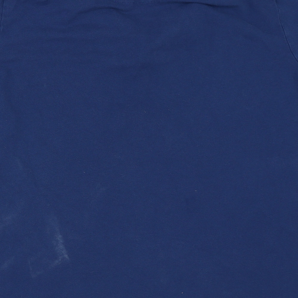 Easy Mens Blue Polo Size L