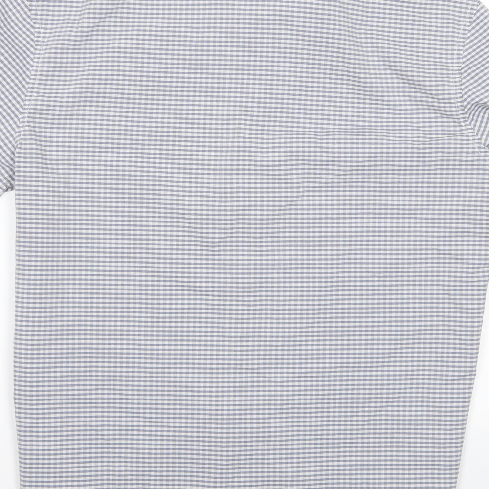 Mens UK Size Kenneth Cole Multicoloured Button-Up Long Sleeve Casual Shirt