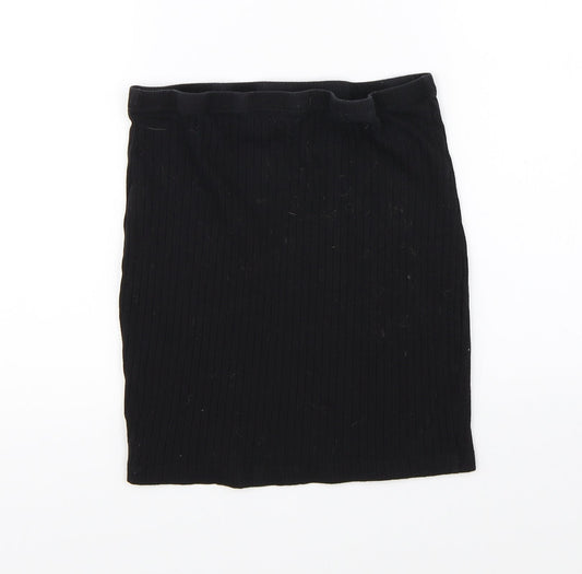 SheIn Womens Black Straight & Pencil Skirt Size M