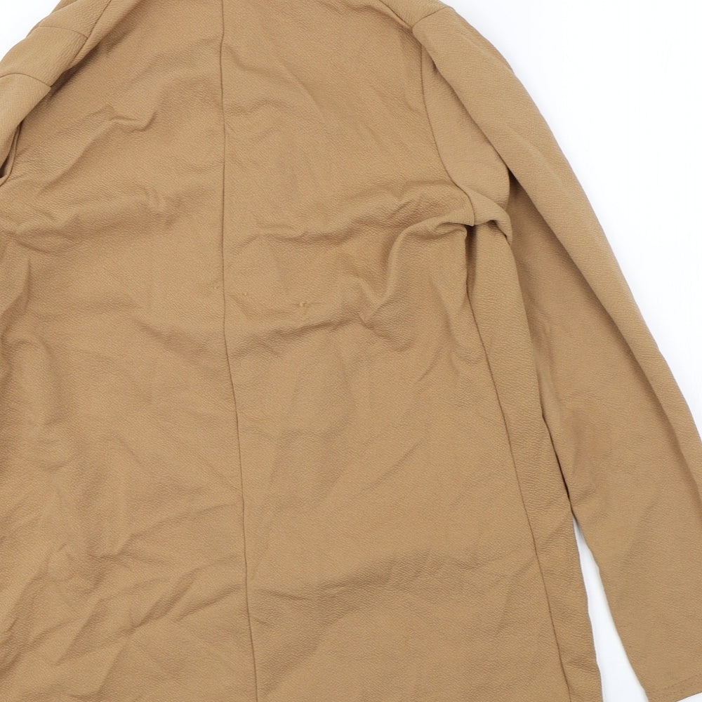 Pretty Little Thing Womens Brown Jacket Size 8