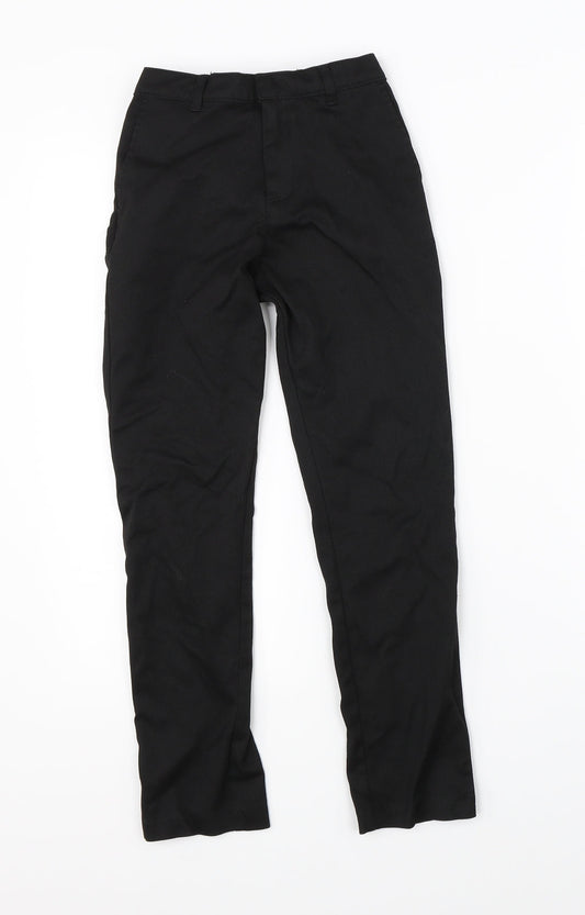 George Boys Black Dress Pants Trousers Size 9 Years