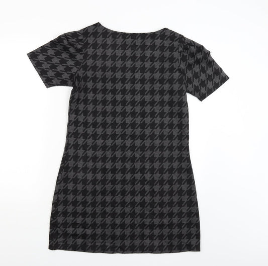 Dorothy Perkins Womens Grey Jumper Dress Size 10