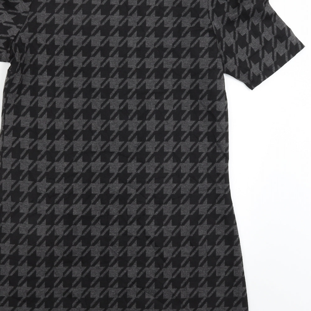 Dorothy Perkins Womens Grey Jumper Dress Size 10