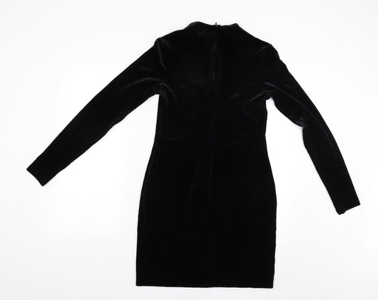 H&M Womens Black A-Line Size M