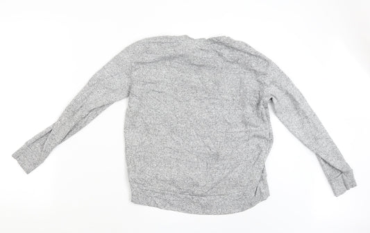 Womens UK Size XS H&M Grey Pullover Jumper