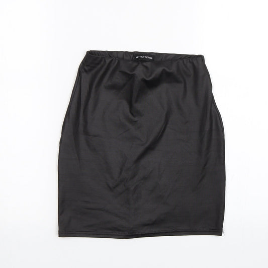 Womens UK Size 4 PRETTYLITTLETHING Mini Skirt