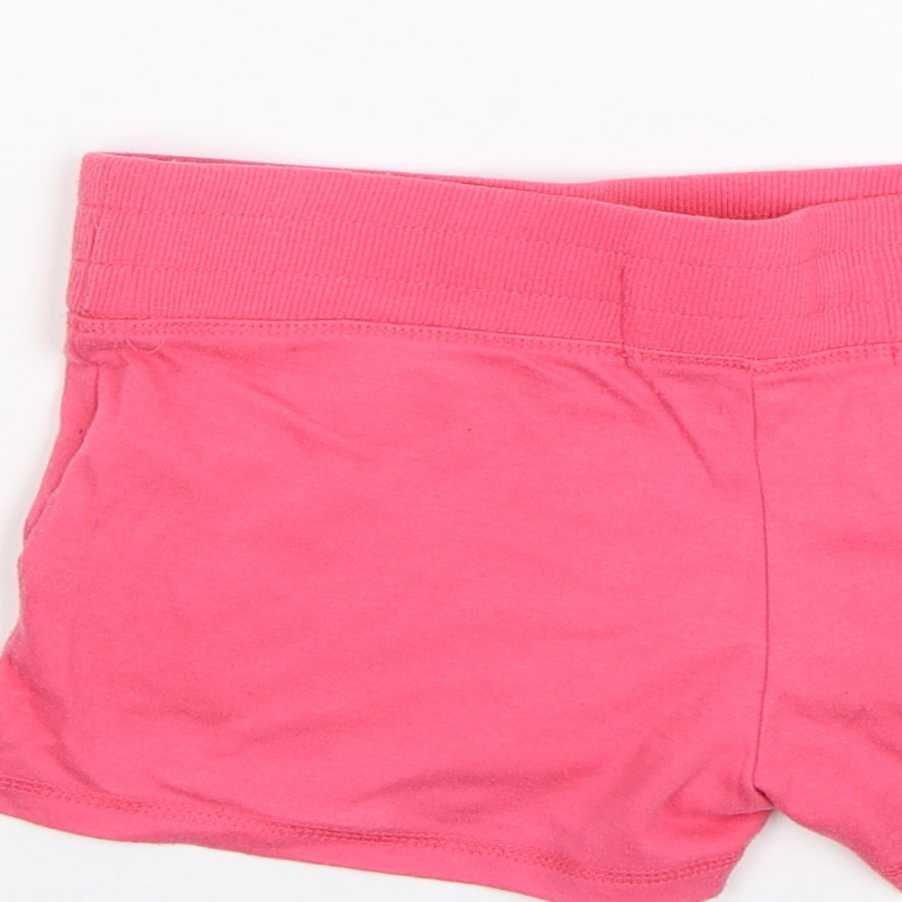New Look Womens Pink Sweat Shorts Size 8