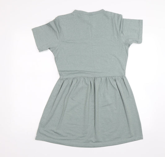 Missguided Womens Green Shift Size 4