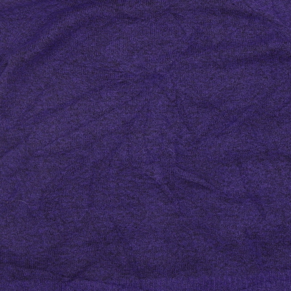 M&S Womens Purple Cardigan Jumper Size M