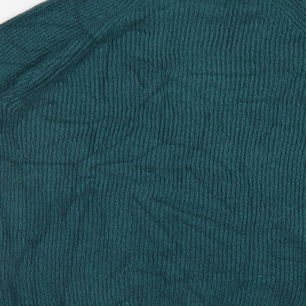 M&S Mens Green Pullover Jumper Size L