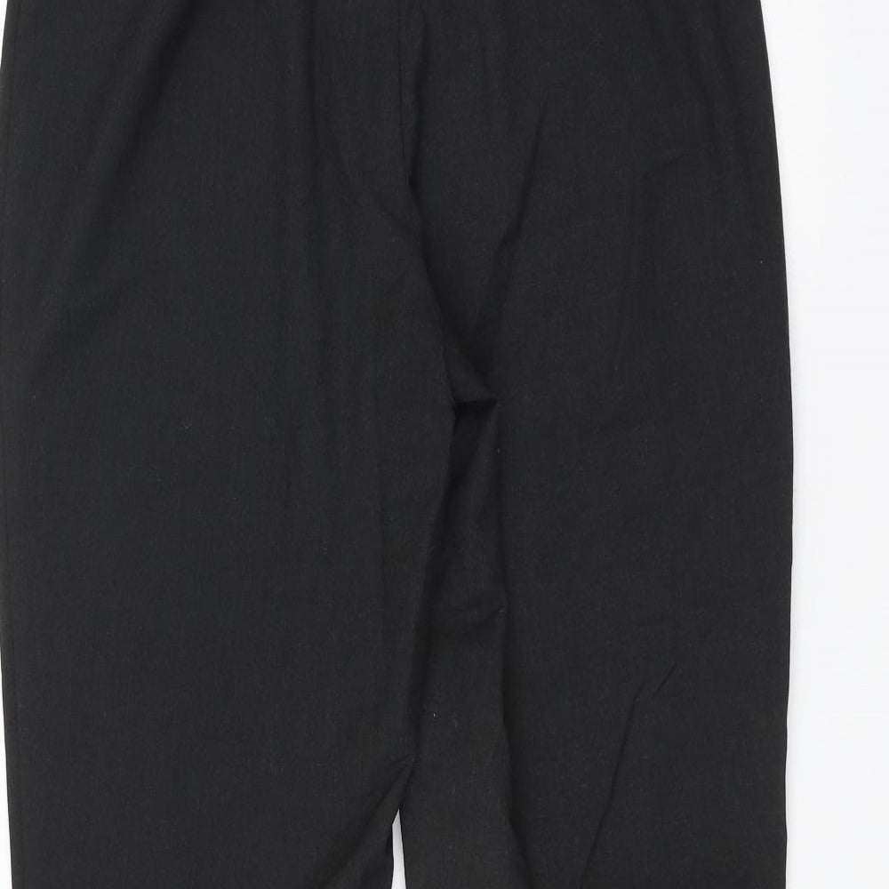 Womens UK Size 10 Marks and Spencer Regular Fit Black Trousers