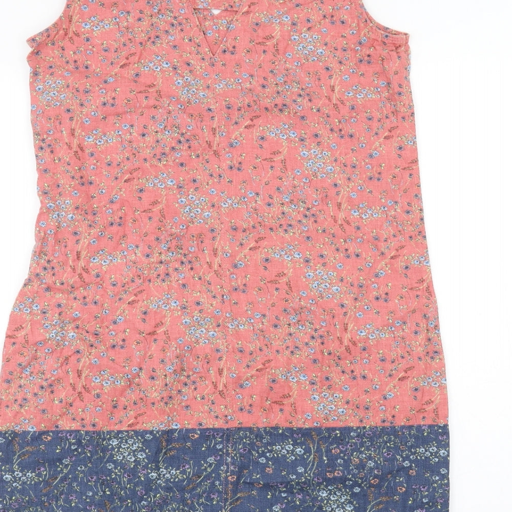 Womens UK Size 8 NEXT Pink Basic T-Shirt