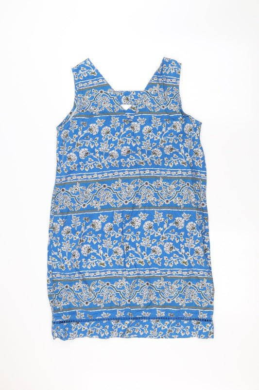 Womens UK Size 8 NEXT Blue Basic T-Shirt