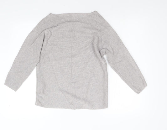 Womens UK Size XS H&M Beige Pullover Jumper