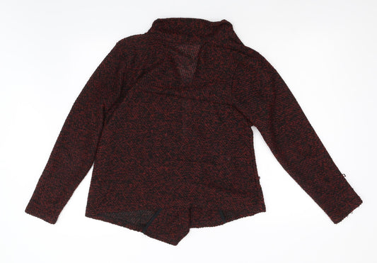 Womens UK Size 16 M&S Red Cardigan Jumper