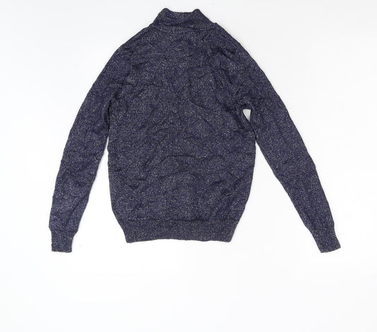 Primark Womens Blue Full Zip Jumper Size 6