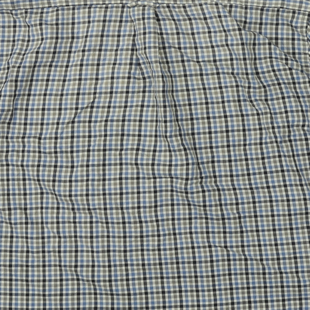 woolworths Mens Multicoloured Plaid Button-Up Size M