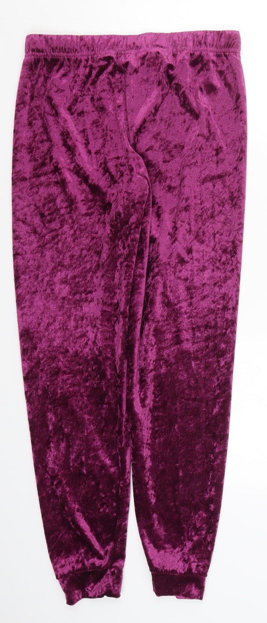 Forever Dreaming Womens Purple Trousers Size S L26 in - Loungewear