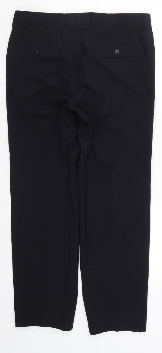 Preworn Mens Blue Trousers Size 34 L29 in