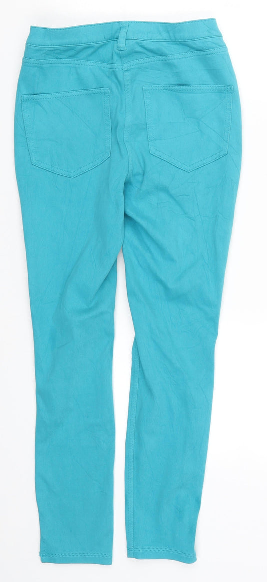 NEXT Womens Blue Denim Jegging Jeans Size 6 L24 in