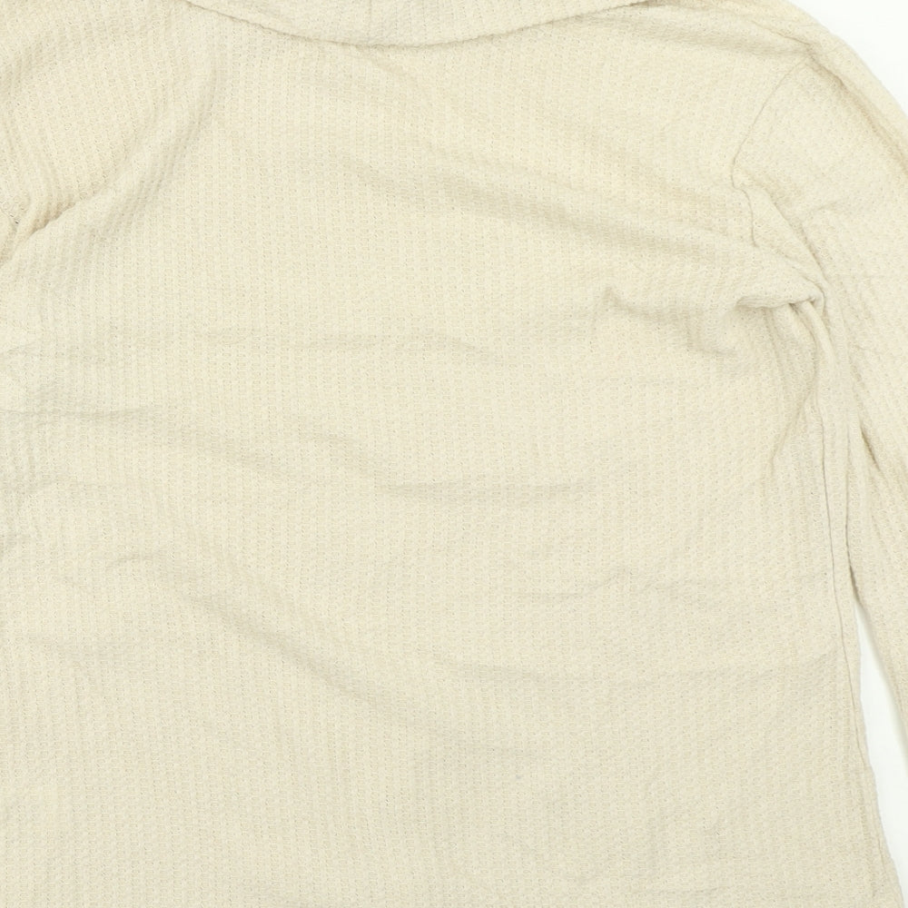 Apricot Womens Beige Pullover Jumper Size 12