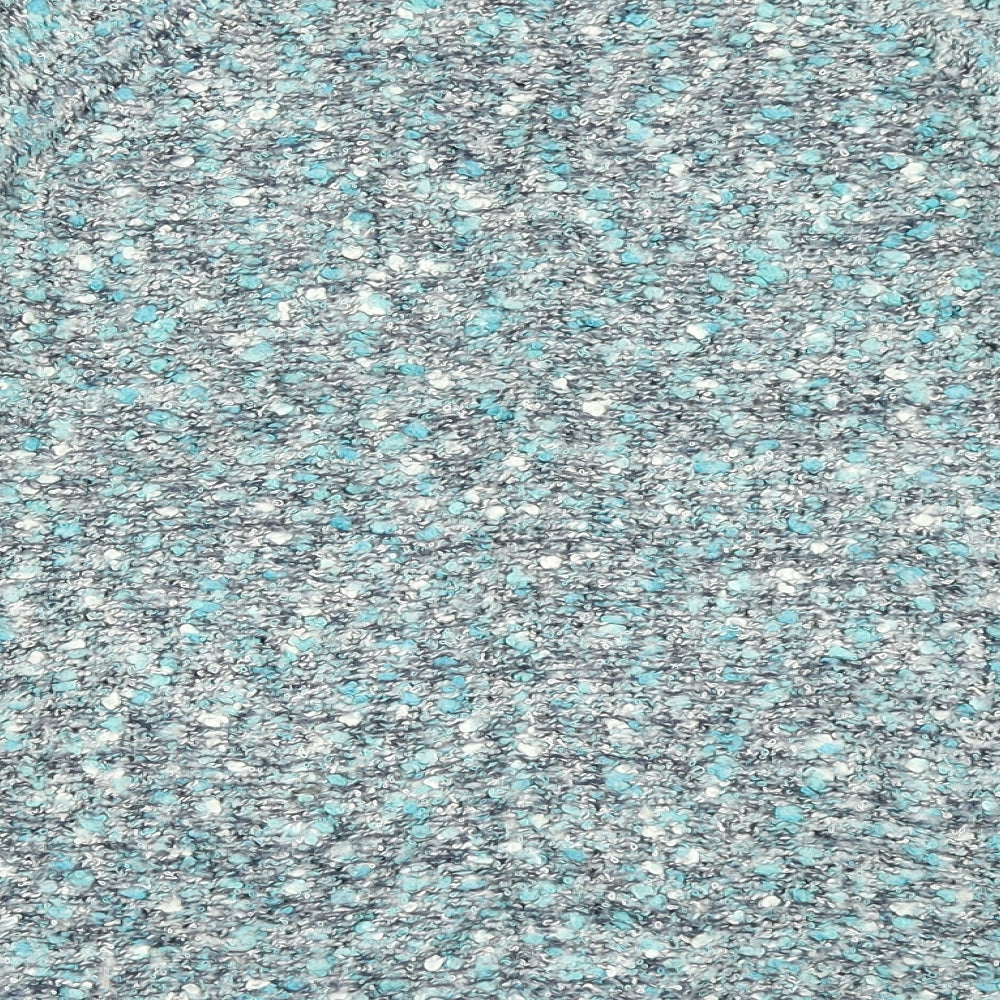 Bm collection Womens Blue Knit Pullover Jumper Size M