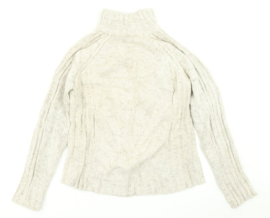 Tom Hagan Womens Beige Knit Pullover Jumper Size M