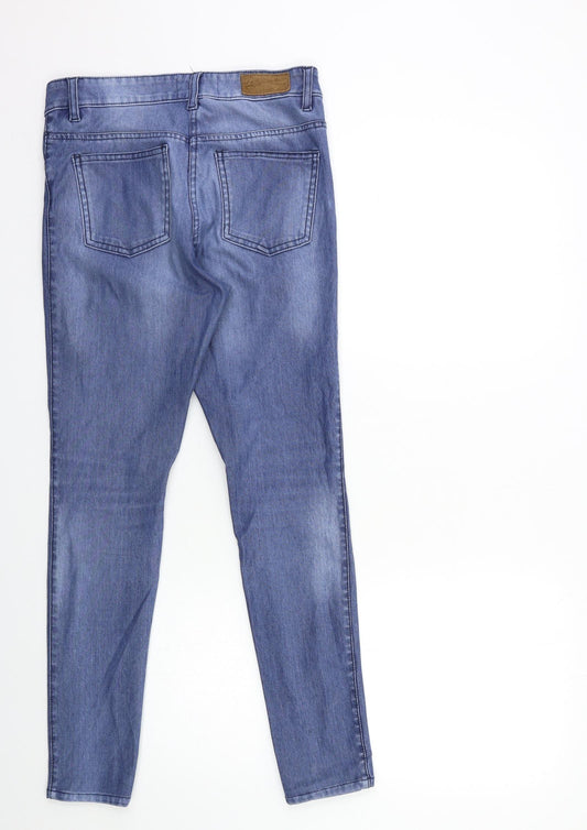 Matalan Womens Blue Denim Skinny Jeans Size 8 L20 in