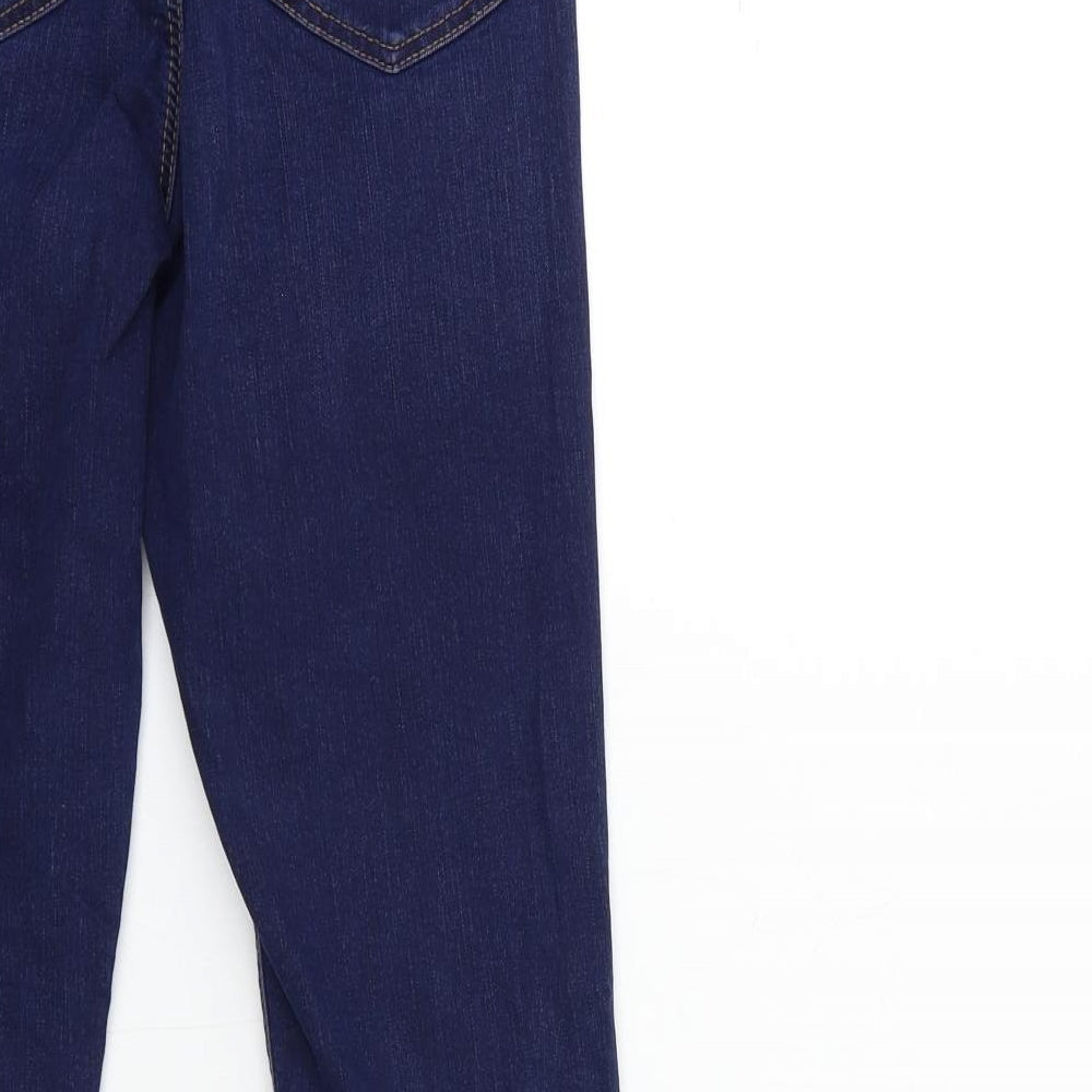 Topshop Womens Blue Denim Skinny Jeans Size 26 in L27 in