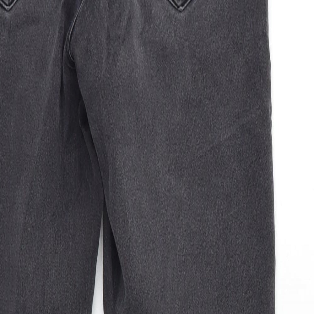 Dorothy Perkins Womens Green Denim Skinny Jeans Size 8 L30 in