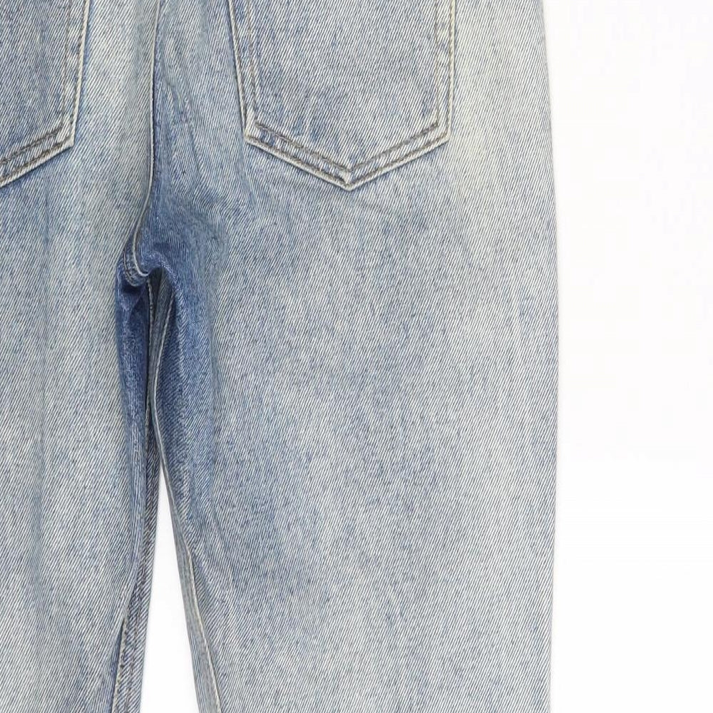 Womens UK Size 10 Warehouse Slim Fit Straight Blue Jeans