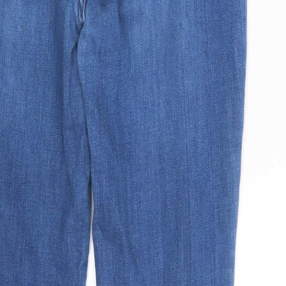 Womens UK Size 10 Preworn Slim Fit Skinny Blue Jeans