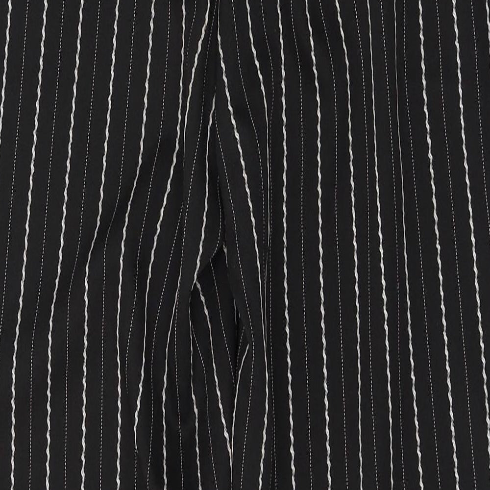 Womens UK Size 10 Select Regular Fit Black Trousers