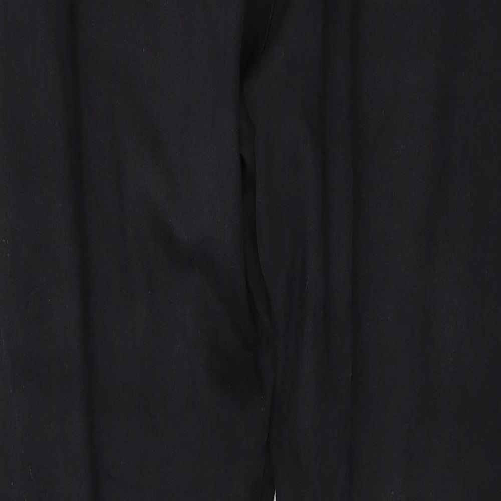 Misssguided Womens Black Denim Skinny Jeans Size 12 L29 in