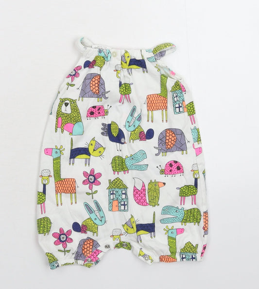 NEXT Girls White Babygrow One-Piece Size 3-6 Months