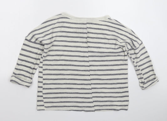 Womens UK Size 10 New Look White Pullover Jumper