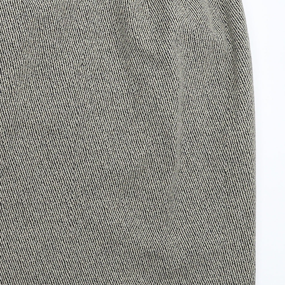 Country Casuals Womens Beige Striped Straight & Pencil Skirt Size 8