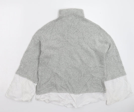 Womens UK Size 16 Urban Bliss Grey Pullover Jumper