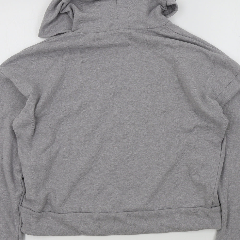 Womens UK Size L FOREVER 21 Grey Pullover Jumper