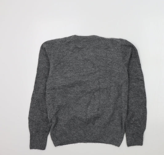 Womens UK Size S H&M Grey Pullover Jumper