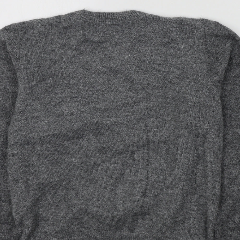 Womens UK Size S H&M Grey Pullover Jumper