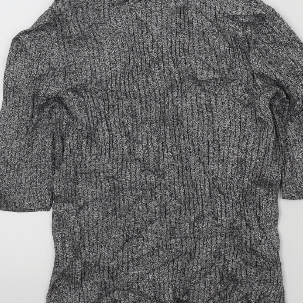 Womens UK Size 12 M&S Grey Pullover Jumper