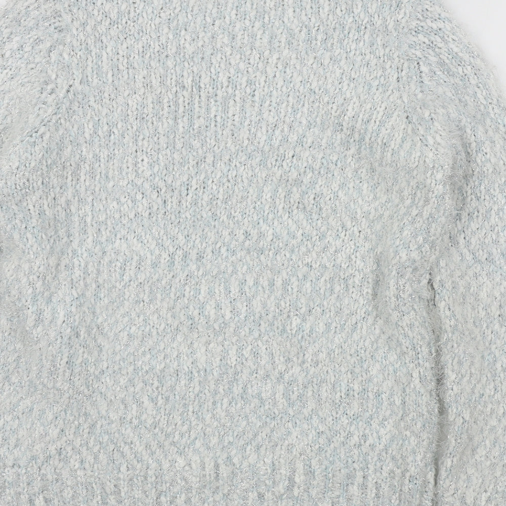 isle essentials Womens Blue Pullover Jumper Size 14