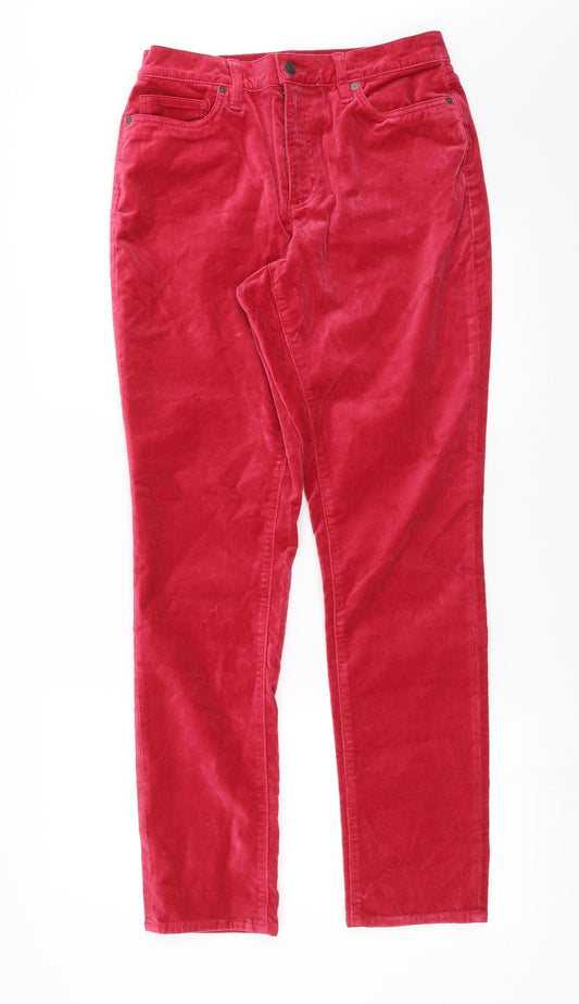 Lands' End Womens Pink Trousers Size 8 L30 in
