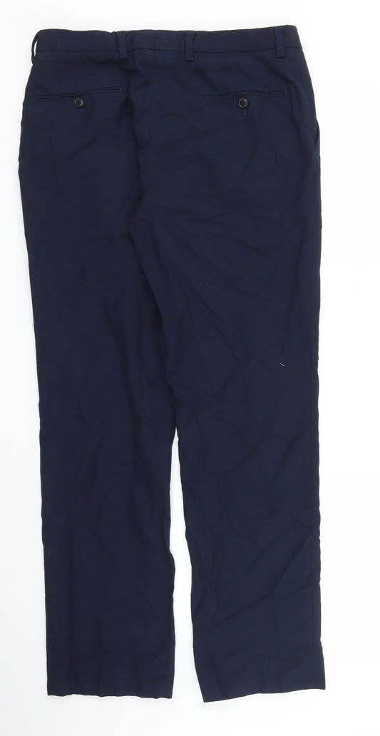 NEXT Mens Blue Trousers Size 30 in L27 in